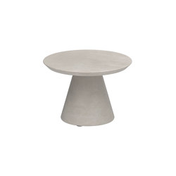 Conix side table 40cm round concrete | Tables d'appoint | Royal Botania