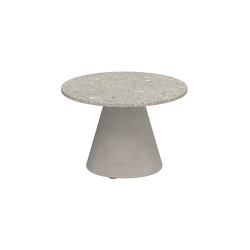 Conix side table 40cm round concrete | Side tables | Royal Botania