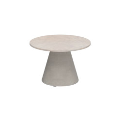 Conix side table 40cm round concrete | Side tables | Royal Botania