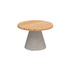 Conix Beistelltisch 40cm rund concrete | Beistelltische | Royal Botania