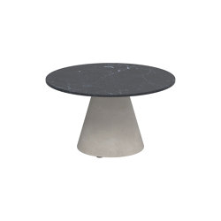 Conix Beistelltisch 60cm rund concrete | Side tables | Royal Botania