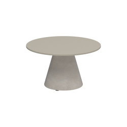 Conix side table 60cm round concrete | Side tables | Royal Botania