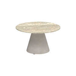 Conix side table 60cm round concrete | Side tables | Royal Botania