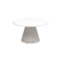 Conix side table 60cm round concrete | Side tables | Royal Botania