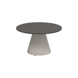 Conix side table 60cm round concrete | Side tables | Royal Botania