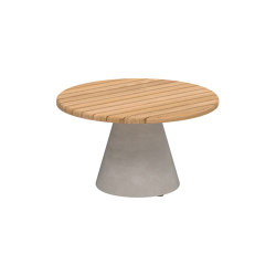 Conix side table 60cm round concrete | Beistelltische | Royal Botania