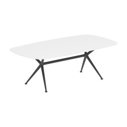 Exes table 220x120cm coated aluminium & ceram top | Mesas comedor | Royal Botania