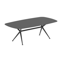 Exes table 220x120cm coated aluminium & ceram top | Mesas comedor | Royal Botania