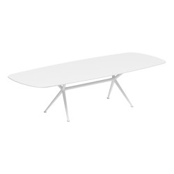 Exes table 300x120cm coated aluminium & ceram top | Mesas comedor | Royal Botania