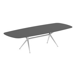 Exes table 300x120cm coated aluminium & ceram top | Mesas comedor | Royal Botania