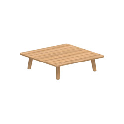 Mambo Lounge 90 table Teak top