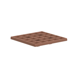 Mozaix lounge element 127x127cm teak or mahogany | Table accessories | Royal Botania