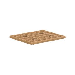 Mozaix lounge element 152x127cm teak or mahogany | Table accessories | Royal Botania