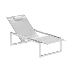 Ninix lounger stainless steel | Tumbonas | Royal Botania