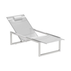 Ninix lounger stainless steel | Tumbonas | Royal Botania