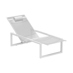 Ninix lounger stainless steel | Tumbonas | Royal Botania