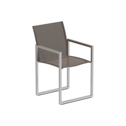 Ninix arm chair stainless steel | Chairs | Royal Botania