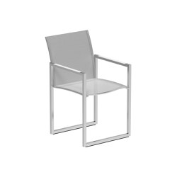 Ninix arm chair stainless steel | Chairs | Royal Botania