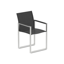 Ninix arm chair stainless steel | Chairs | Royal Botania