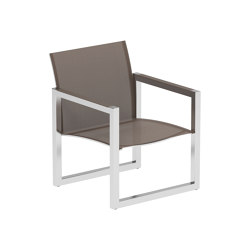 Ninix relax chair stainless steel | Armchairs | Royal Botania