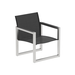 Ninix relax chair stainless steel | Armchairs | Royal Botania