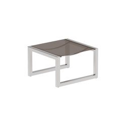 Ninix footrest stainless steel | Pufs | Royal Botania