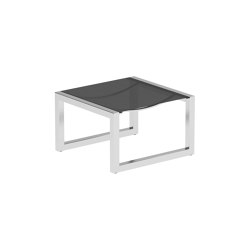 Ninix footrest stainless steel | Pufs | Royal Botania