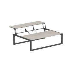 Ninix Lounge table 150T inox & plateau en céramique | Tables basses | Royal Botania