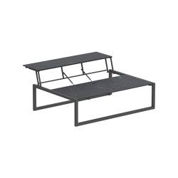 Ninix Lounge table 150T inox & plateau en céramique | Tables basses | Royal Botania