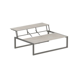 Ninix Lounge table 150T inox & plateau en céramique | Tables basses | Royal Botania