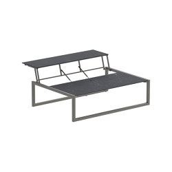 Ninix Lounge table 150T inox & plateau en céramique | Tables basses | Royal Botania