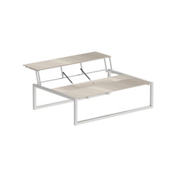 Ninix Lounge table 150T inox & plateau en céramique | Tables basses | Royal Botania