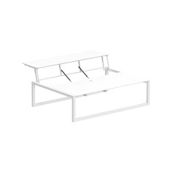 Ninix Lounge table 150T stainless steel & ceramic top | Tables basses | Royal Botania