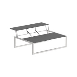 Ninix Lounge table 150T inox & plateau en céramique | Tables basses | Royal Botania