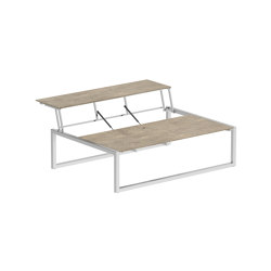 Ninix Lounge table 150T inox & plateau en céramique | Tables basses | Royal Botania