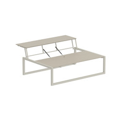 Ninix Lounge table 150T stainless steel & ceramic top | Coffee tables | Royal Botania