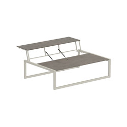 Ninix Lounge table 150T stainless steel & ceramic top | Coffee tables | Royal Botania