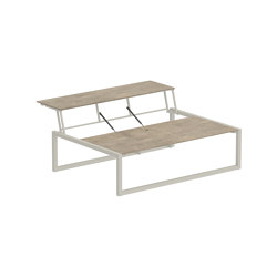 Ninix Lounge table 150T inox & plateau en céramique | Tables basses | Royal Botania