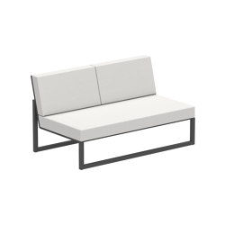 Ninix Lounge 160ZT ohne Armlehnen | 2-seater | Royal Botania