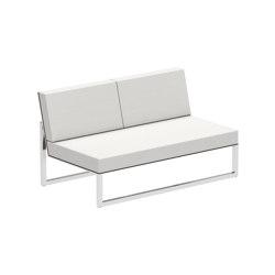 Ninix Lounge 160ZT without armrests | 2-seater | Royal Botania