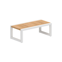 Ninix Lounge table basse 40T et plateau en teck | Side tables | Royal Botania