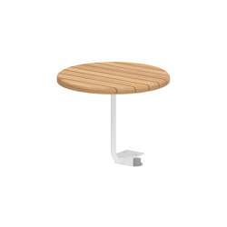 Organix side table 40 teak top | Side tables | Royal Botania