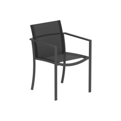 O-Zon arm chair aluminium | Sedie | Royal Botania