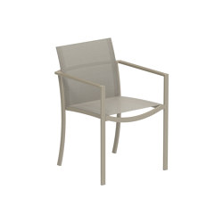 O-Zon arm chair aluminium | Sedie | Royal Botania