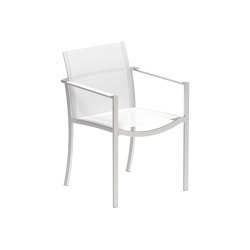 O-Zon arm chair stainless steel | Sillas | Royal Botania