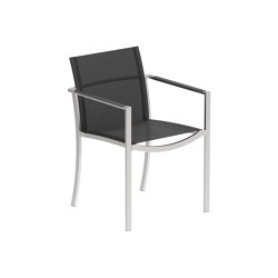 O-Zon arm chair stainless steel | Sillas | Royal Botania