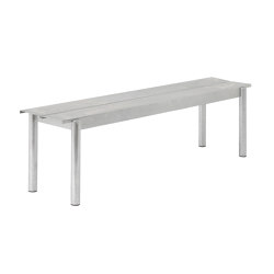 Linear Steel Bench | 170 x 34 cm / 66.9 x 15.4" | Panche | Muuto