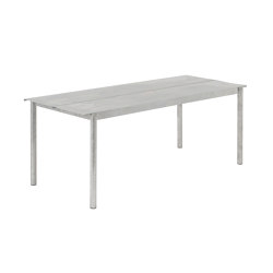 Linear Steel Table | 200 x 75 cm / 78.7 x 29.5" | Mesas comedor | Muuto