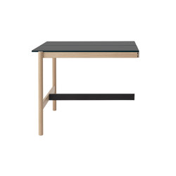 Linear System High Table End Module | 110x120 H95cm | Accessoires de table | Muuto