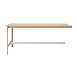 Linear System High Table End Module | 110x240 H105cm | Tisch-Zubehör | Muuto